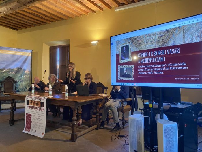 Montepulciano, presentate le iniziative per celebrare Cosimo I de&rsquo;Medici e Giorgio Vasari