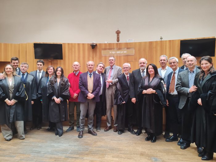 Siena, Medaglie d'Oro a otto avvocati per i 40 anni di attivit&agrave;