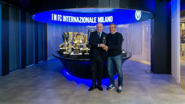 L&rsquo;AIAC Siena premia il Presidente e CEO Sport dell&rsquo;Inter Giuseppe Marotta