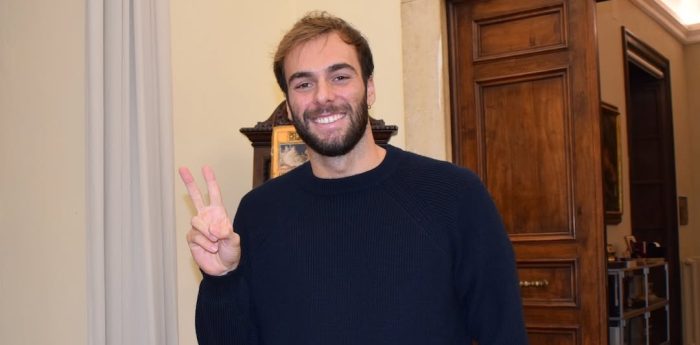 All&rsquo;Universit&agrave; di Siena il campione olimpico di nuoto Gregorio Paltrinieri