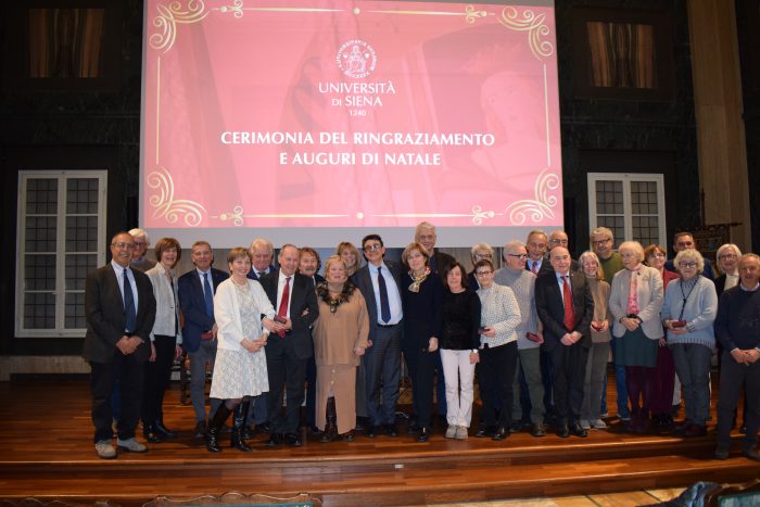Il saluto dell&rsquo;Universit&agrave; di Siena al personale in quiescenza