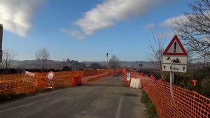 L'8 febbraio riapre al transito il Ponte della Casanova a Buonconvento