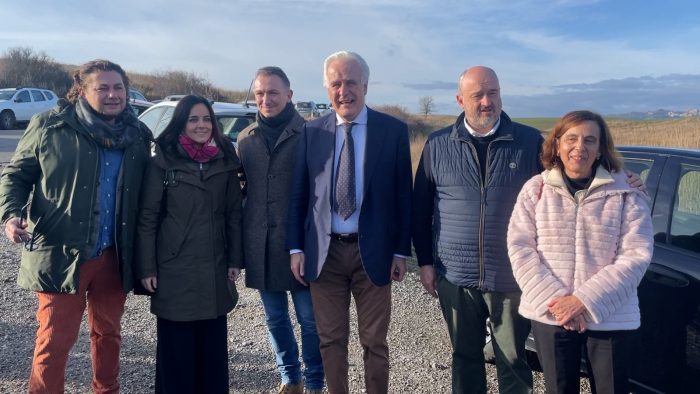 Ponte Nove Luci, i sindaci Garosi e Rossi: "Un'infrastruttura che riunisce la Valdorcia