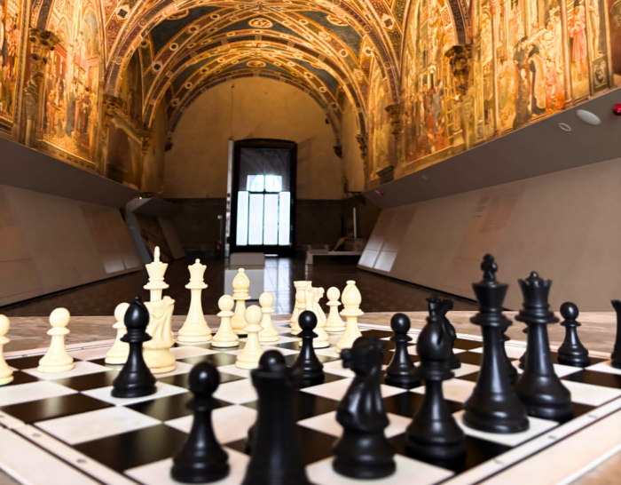 Siena fa Scacco Matto: al via al Santa Maria della Scala un weekend di eventi tra scacchi, arte e cultura