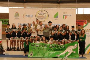 Campionati Indoor Pattinaggio Corsa, la Mens Sana Siena è campione d'Italia