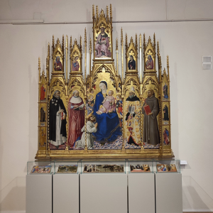 Polittico dei Gesuati, visite guidate al capolavoro di Sano di Pietro ricomposto nella Pinacoteca Nazionale di Siena