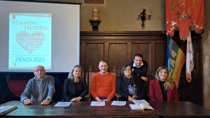Eventi, presentato a Pienza il calendario 2025