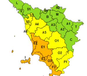 Maltempo, allerta estesa a tutta la giornata di domani
