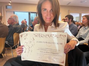 Enoteca Italiana Siena, D&rsquo;Aquanno nominata accademico corrispondente dall&rsquo;Accademia Italiana della Vite e del Vino