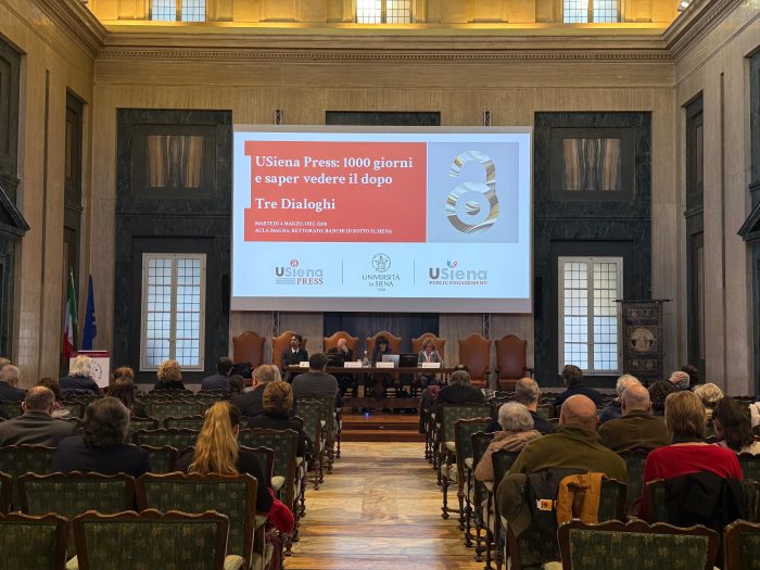 Mille giorni di USiena Press: presentata la nuova collana &ldquo;Intrecci&rdquo;
