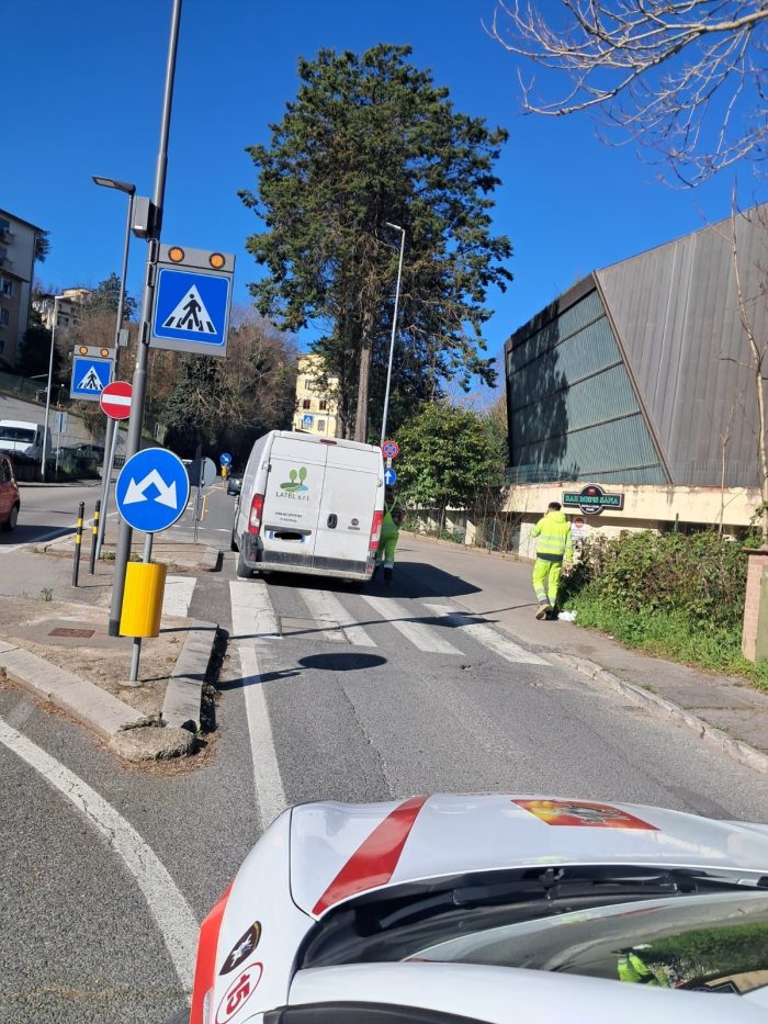 Siena, lavori urgenti in viale Sclavo: strada chiusa in direzione nord
