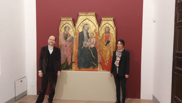 Torna alla Pinacoteca di Siena il trittico di Andrea di Bartolo: presentato il restauro
