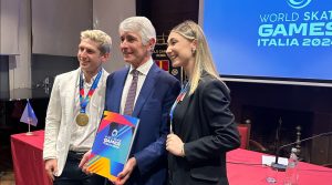 World Skate Game, Duccio Marsili testimonial presentazione del libro dedicato all&rsquo;evento mondiale