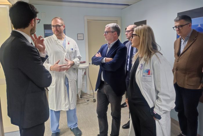 Sanit&agrave;, Torre e Bezzini in visita all'ospedale di Campostaggia