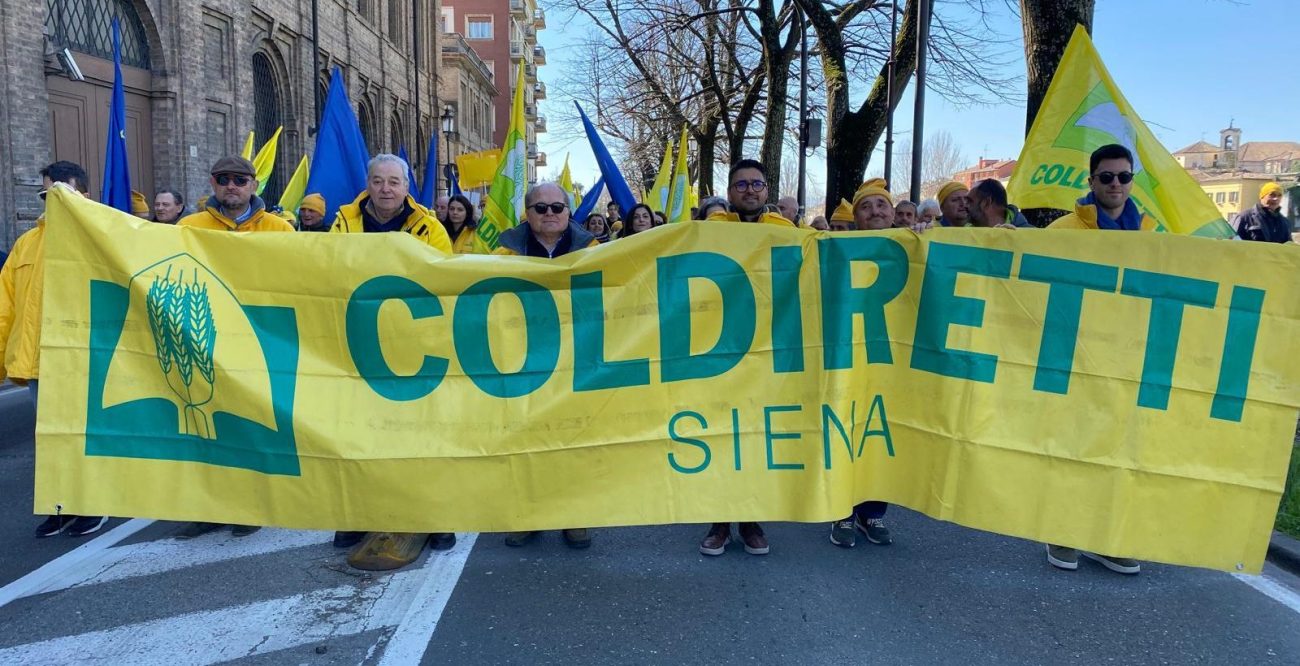 Coldiretti Siena lancia l'allarme: "La guerra in Medio Oriente mette a rischio 9,6 milioni di Euro di export agroalimentare"