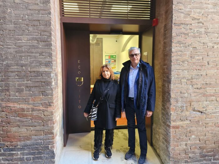 Attivo il secondo Ecosito nel centro storico di Siena in via del Poggio