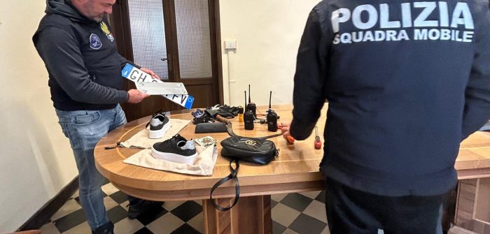 Siena, inseguiti e arrestati dalla Polizia tre presunti topi d'appartamento