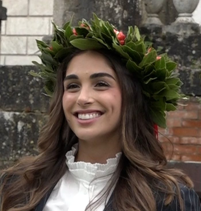 Siena, dopo la corona di Miss Italia anche quella d'alloro per Ofelia Passaponti