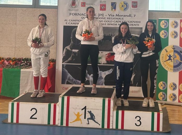 Cus Siena scherma, argento e bronzo nel fioretto ai Campionati Regionali GOLD