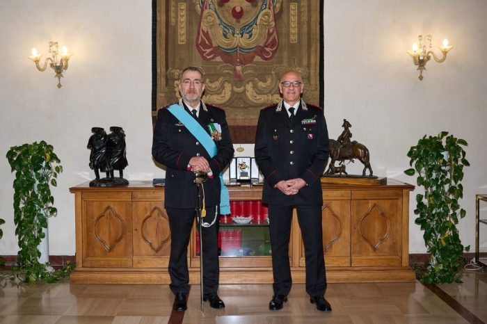 Siena, va in pensione il capitano dei Carabinieri Michele Marzocchi