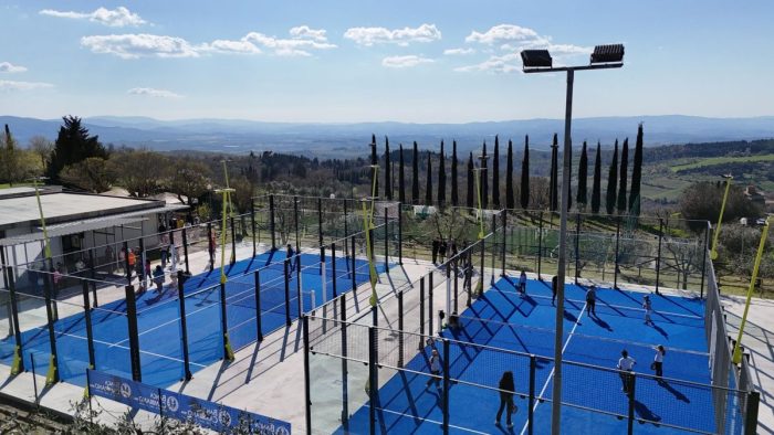 Inaugurati i nuovi campi da padel a Castellina in Chianti