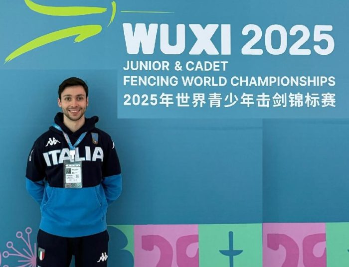 CUS Siena, Lorenzo Giannini convocato come fisioterapista ai Campionati Mondiali di Scherma under 17 e under 20 in Cina