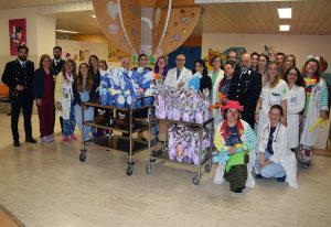 La Polizia Penitenziaria della Casa Circondariale di Siena porta le uova di Pasqua ai piccoli pazienti insieme all’associazione Nasi e Nasi VIP