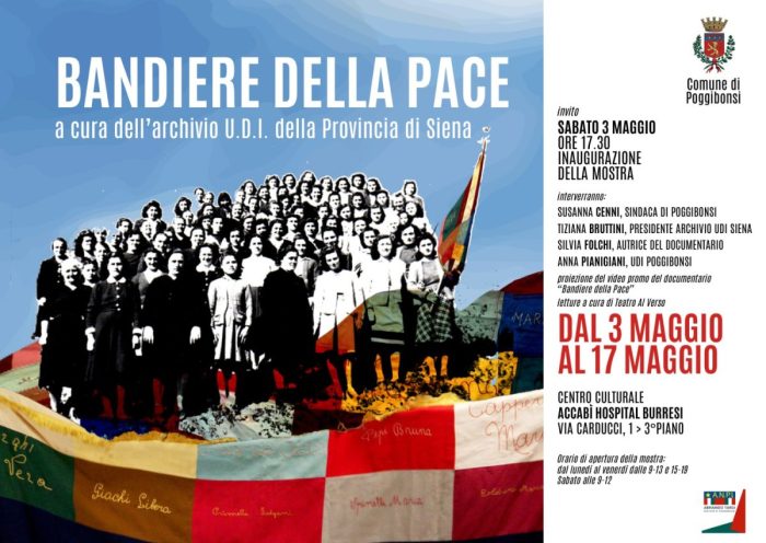 Poggibonsi ospita le &ldquo;Bandiere della Pace&rdquo;