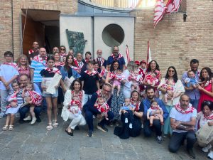 Contrada Imperiale della Giraffa, sono 34 i nuovi battezzati