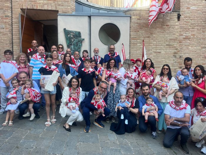 Contrada Imperiale della Giraffa, sono 34 i nuovi battezzati