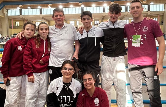 Cus Siena Judo presente al Campionato italiano A1 cadetti con 4 atleti
