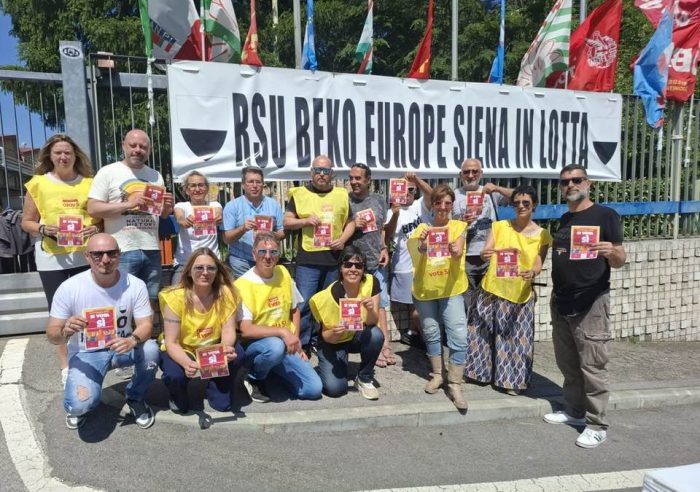 Nasce il Comitato Beko per i Referendum: &ldquo;Cinque S&igrave; per un lavoro dignitoso e sicuro