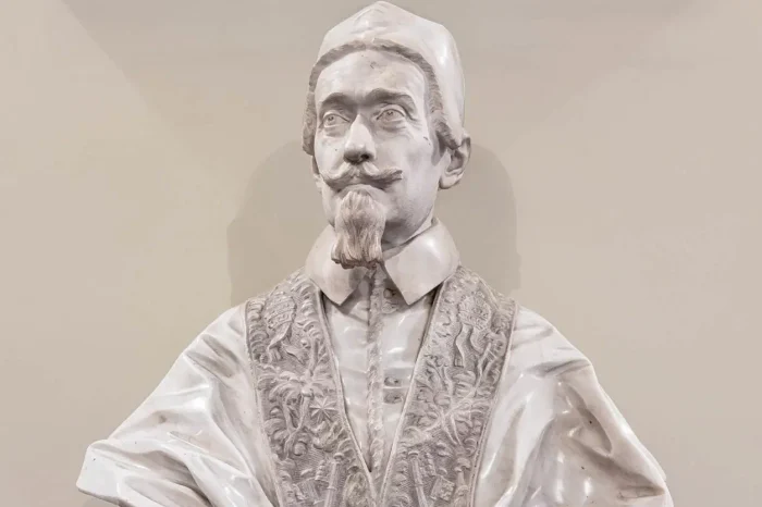 Siena, il busto di Papa Alessandro VII del Bernini "in trasferta" a Versailles per una mostra
