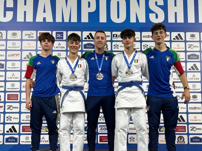 Cus Siena Judo: Domenichini, Gabbriellini e Ferretti argento al Campionato Europeo