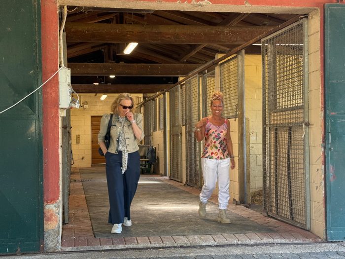 Palio, il sindaco Nicoletta Fabio sulle piste di addestramento: “Da settembre possibili nuove valutazioni”