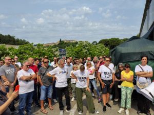 Beko Siena, oggi le otto ore di sciopero in seguito all'incidente sul lavoro
