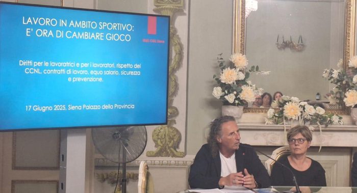 Lavoro in ambito sportivo, CGIL e UISP Siena denunciano bassi salari e sfruttamento