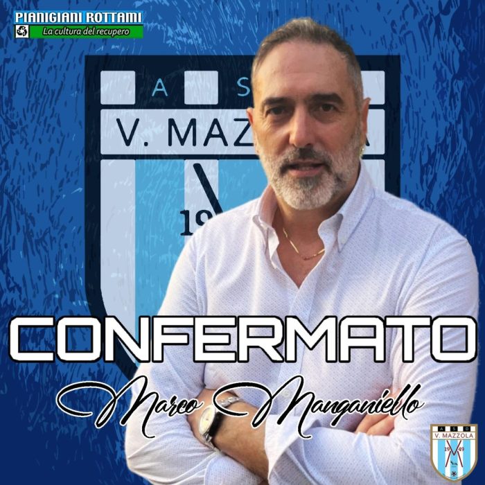 Mazzola. Il direttore sportivo Marco Manganiello confermato