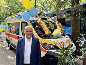 Misericordia Siena: inaugurata nuova ambulanza donata dal Confratello Simone in memoria dei genitori Mario e Mirella