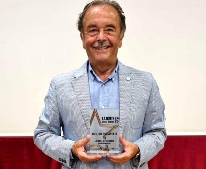 Valentino Mazzola, Antonello Pianigiani premiato come miglior presidente della stagione 2024/2025