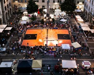 Colle Val d'Elsa, con la Colle Crystal League Piazza Arnolfo diventa un'arena di Street Basket