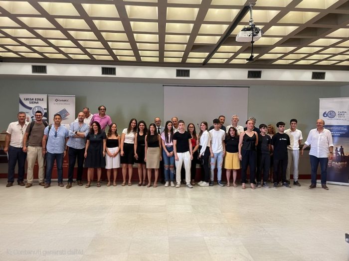 Cassa Edile di Siena premia 23 studenti, partner Banca Centro Toscana-Umbria