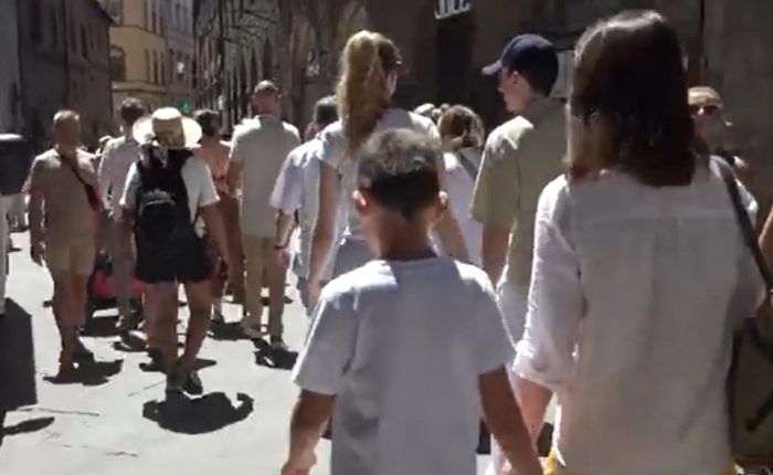 Turismo, a Siena meno flusso a causa del caldo