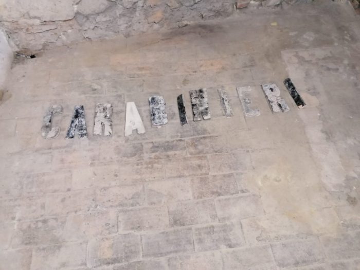 Cetona: riposizionata la scritta storica &ldquo;Carabinieri&rdquo; sulla sede della Stazione di Cetona