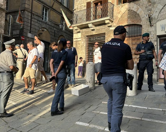 Palio 16 agosto, sicurezza rafforzata per le Forze dell'Ordine di Siena