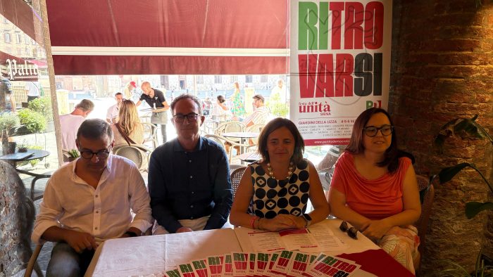 Torna la Festa de l’Unità a Siena dopo 11 anni: dal 4 al 6 settembre "RITROVARSI" ai Giardini della Lizza