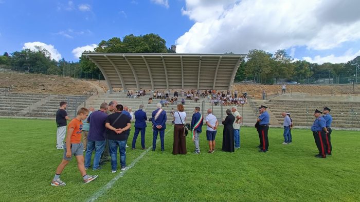 Inaugurato il nuovo stadio di Radicofani