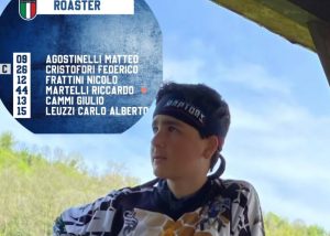 Paintball Siena, Riccardo Martelli convocato nella Nazionale U16