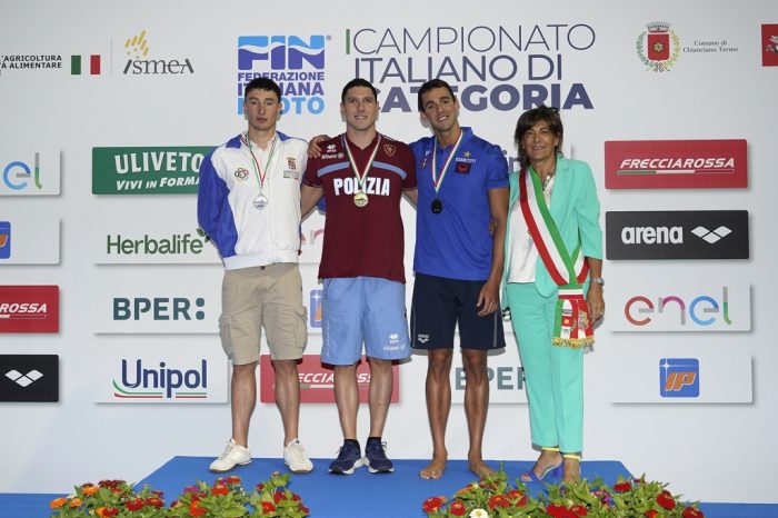 Campionati Italiani di Nuoto di Categoria a Chianciano Terme: successo per la Virtus Buonconvento