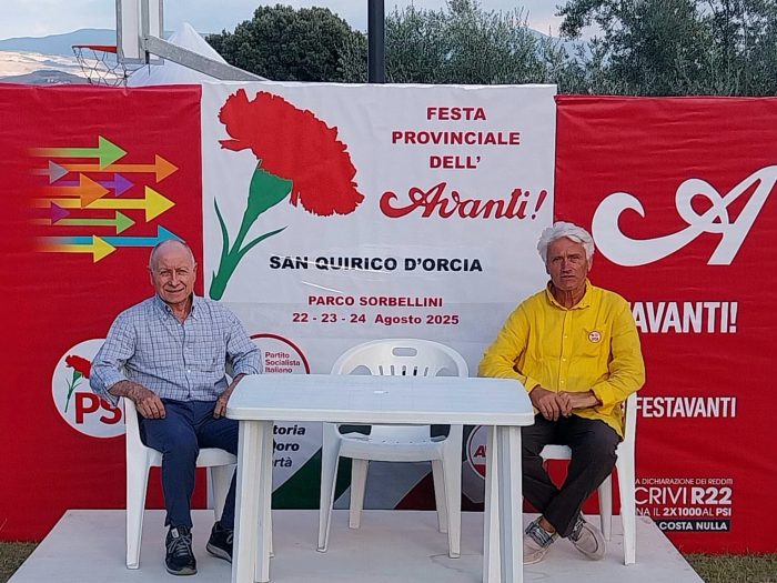 Partito Socialista Italiano Siena, Del Ciondolo: "La lista Avanti prosegue il suo cammino anche senza Calenda"